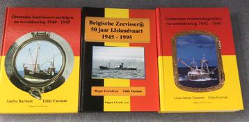 Oostende 3 boeken Visserij / complete reeks  / Zeldzaam ! beschikbaar voor biedingen