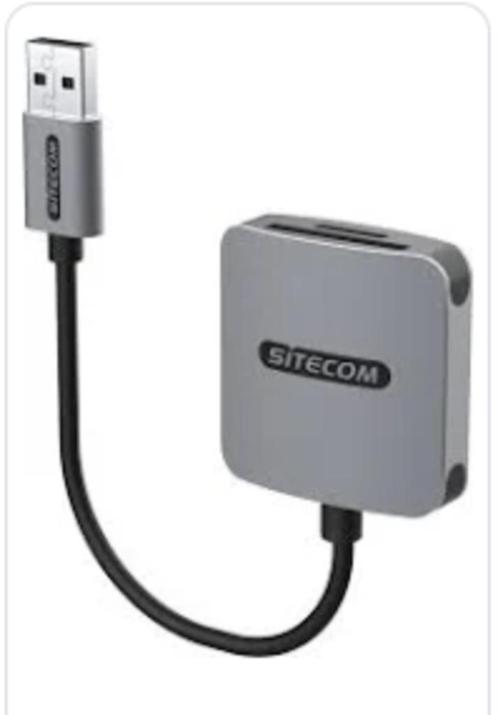 Sitecom USB-C Card Reader, Computers en Software, Geheugenkaartlezers, Nieuw, Ophalen of Verzenden