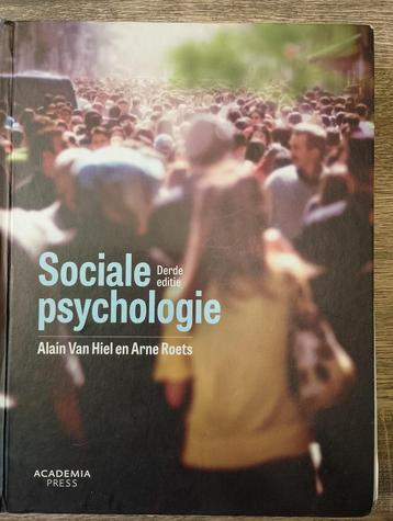 Sociale psychologie 3e editie beschikbaar voor biedingen