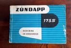 Zundapp 175S bediening en onderhoudsboekje Nederlandstalig, Motoren, Verzenden, Overige merken