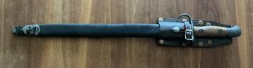 Britse Hooked Bajonet met lederen frog WW1 beschikbaar voor biedingen
