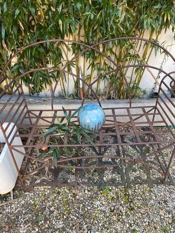 Banc en fer forge, Enlèvement, Comme neuf