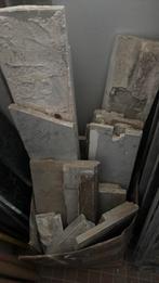 Marmer overschot wit, grijs en bruin gratis, Enlèvement, Comme neuf