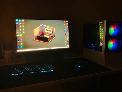 Setup gaming, Computers en Software, Desktop Pc's, Zo goed als nieuw, 3 tot 4 Ghz, SSD, 16 GB, Met videokaart, Gaming, Ophalen of Verzenden