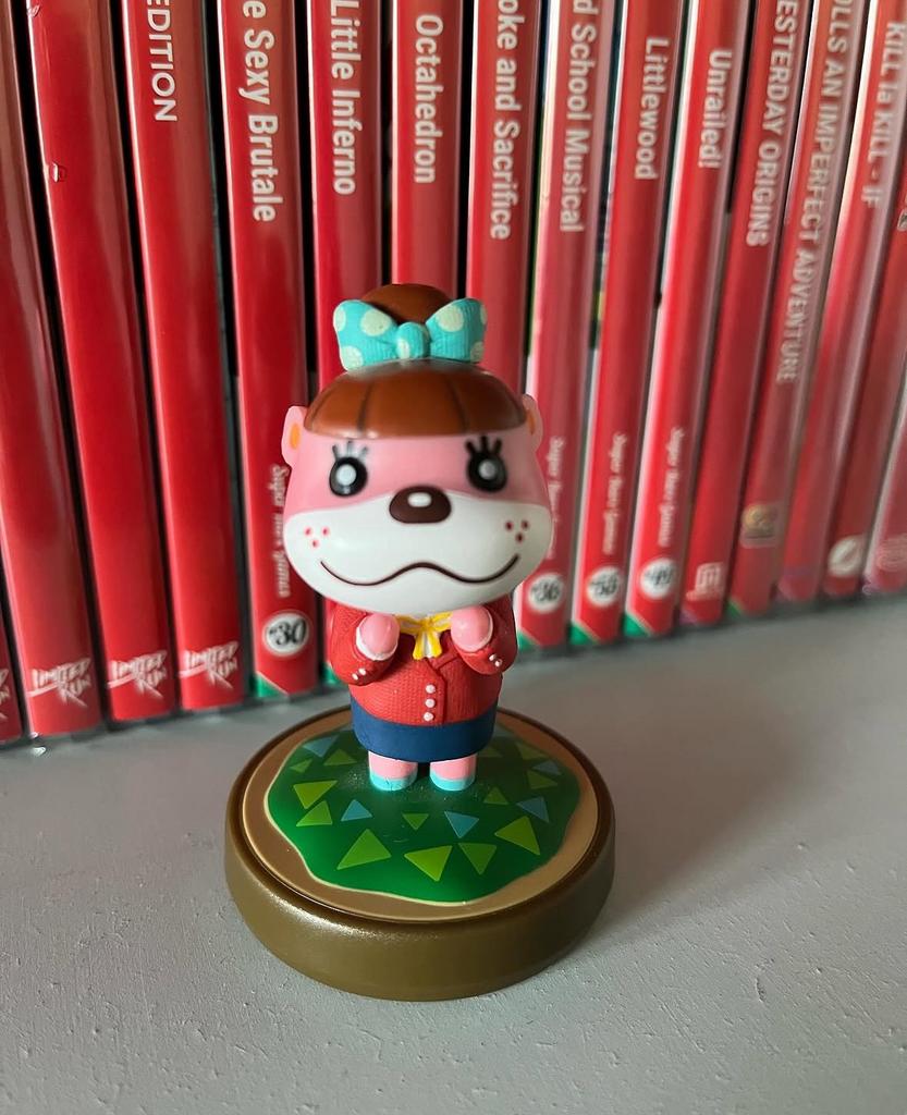 Amiibo Lottie (Animal Crossing), Consoles de jeu & Jeux vidéo, Enlèvement ou Envoi, Comme neuf