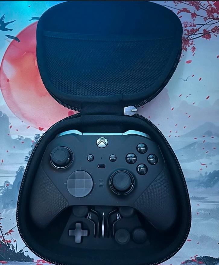 Xbox Elite Series 2 controller, Games en Spelcomputers, Spelcomputers | Xbox | Accessoires, Zo goed als nieuw, Xbox Series X, Controller