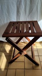 Tabouret pliant en bois, Enlèvement, Comme neuf, Bois, Pliant