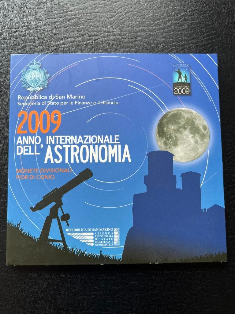 San Marino 2009 jaarset met 5€, Postzegels en Munten, Munten | Europa | Euromunten, Ophalen, San Marino, Overige waardes, Setje
