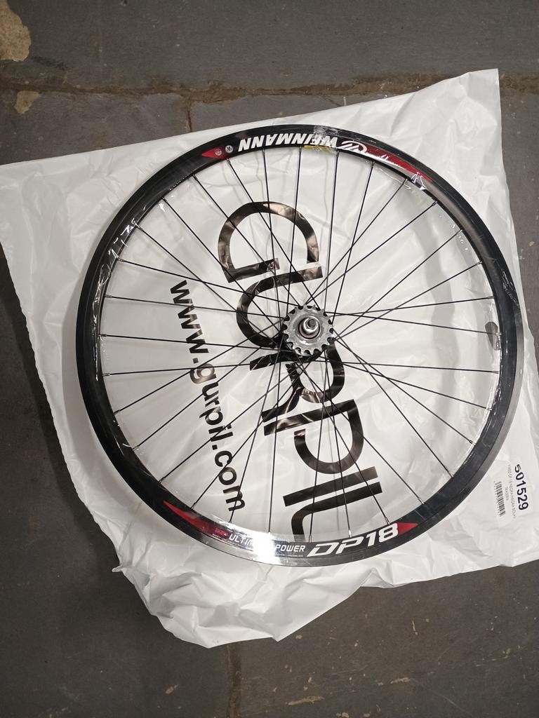 Flipflop fixie singlespeed achterwiel DP18 nieuw, Ophalen, Wiel