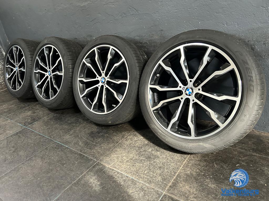7mm! Originele BMW X3 X4 G01 G02 Style 699M 20 inch breedset, Autos : Pièces & Accessoires, Pneus & Jantes, Pneus et Jantes, Pneus été