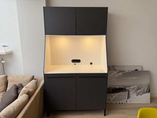 BUFFETKAST (naar SIEMATIC 29) BARISTA MET AEG VRIEZER, Maison & Meubles, Armoires | Buffets, Utilisé, Enlèvement