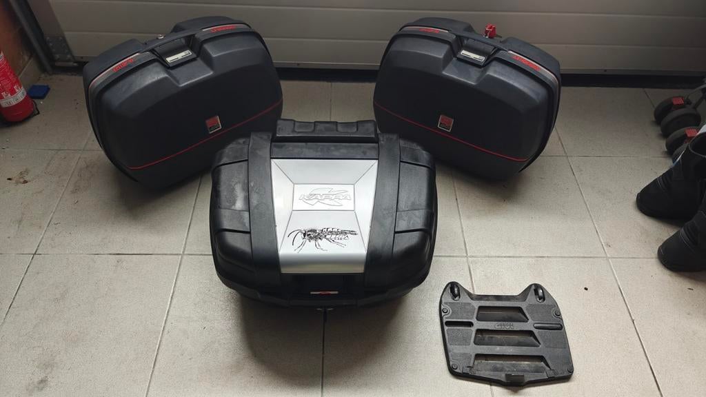 Kofferset Moto, Motos, Accessoires | Valises & Sacs, Enlèvement, Utilisé