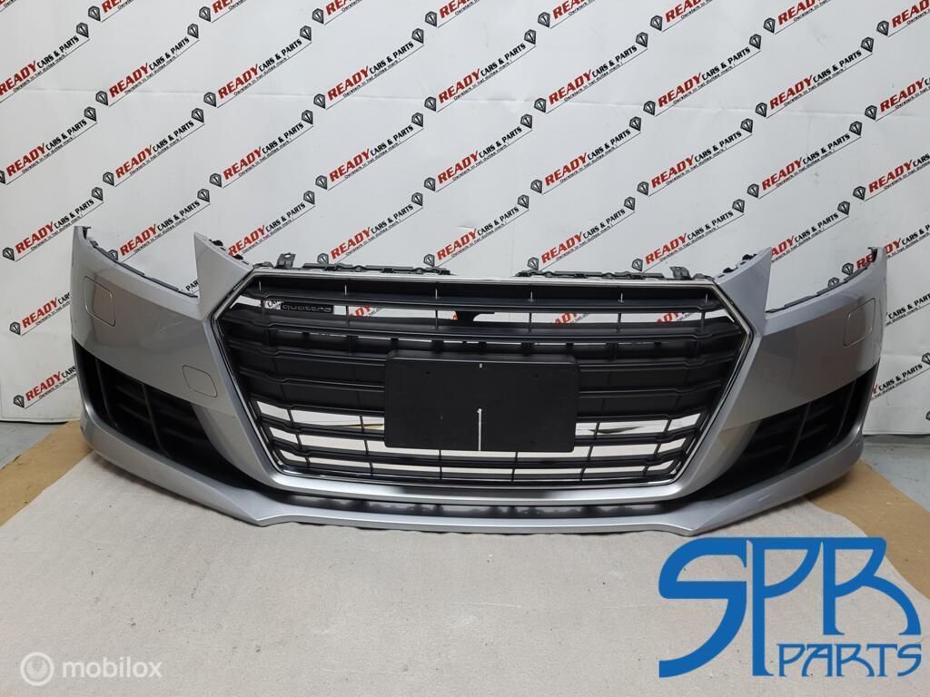 Voorbumper Audi TT 8S ('14-'23) 8S0807437 USA BUMPER GRILLE, Auto-onderdelen, Audi, Gebruikt, Voor, Bumper