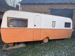 retro caravan : uniek exemplaar, Caravans en Kamperen, Particulier, 6 tot 7 meter, Tot en met 6, 1000 - 1250 kg