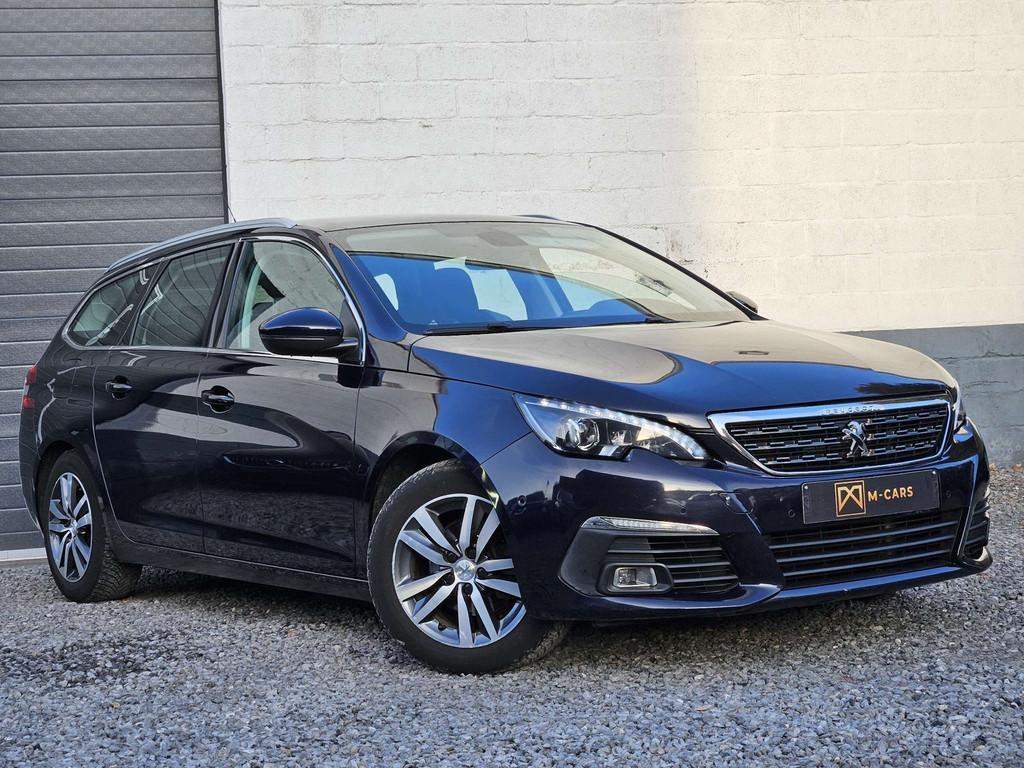 Peugeot 308 LED * PANO * AUTO * EXPORT * (bj 2019), Auto's, Automaat, Gebruikt, 4 cilinders, Blauw