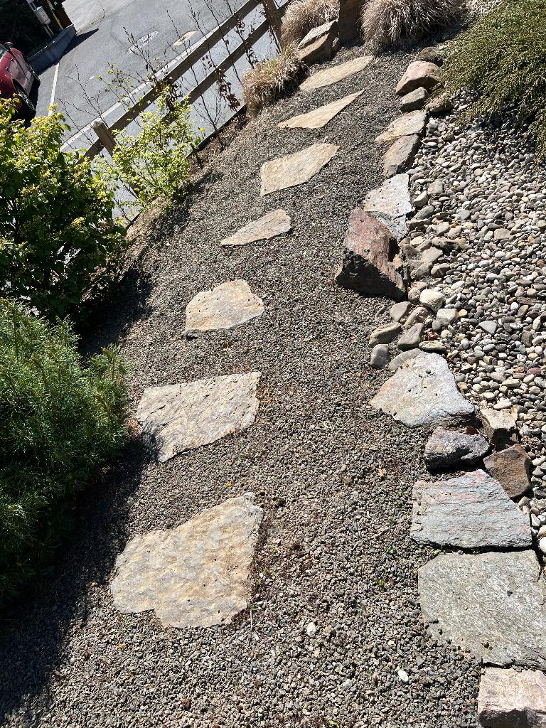 Pas japonais, Tuin en Terras, Grind, Keien en Split, Ophalen, Gebruikt, Overige typen