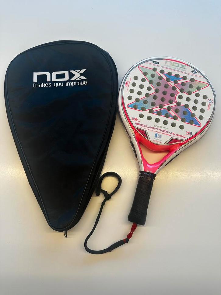 Padel racket Nox wpt, Sport en Fitness, Padel, Zo goed als nieuw, Ophalen