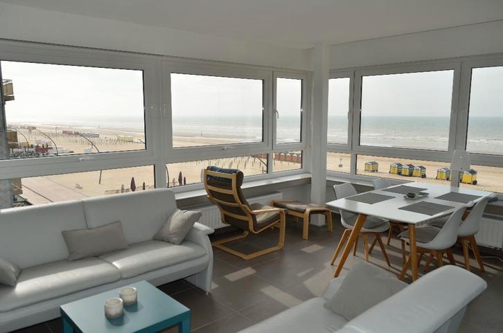 La Panne app digue de mer, vue panoramique 4 etage ( 5 persà, Vakantie, Vakantiehuizen | België, Antwerpen of Vlaanderen, Appartement