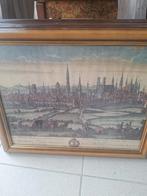 Decoratieve oude stadskaart van Luik (Liège) in kader
Mooie, Enlèvement