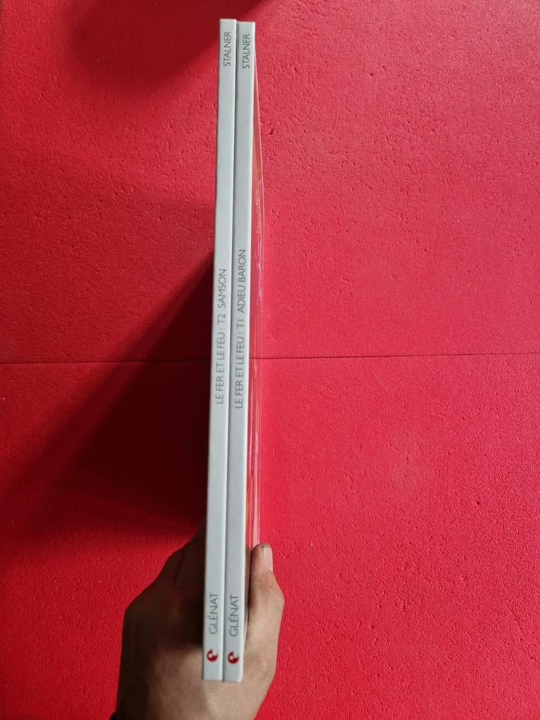 Lot de 2 bd le fer et le feu 1 et 2, Enlèvement ou Envoi