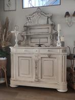 Ancien meuble patine blanc style shabby, Maison & Meubles, Enlèvement