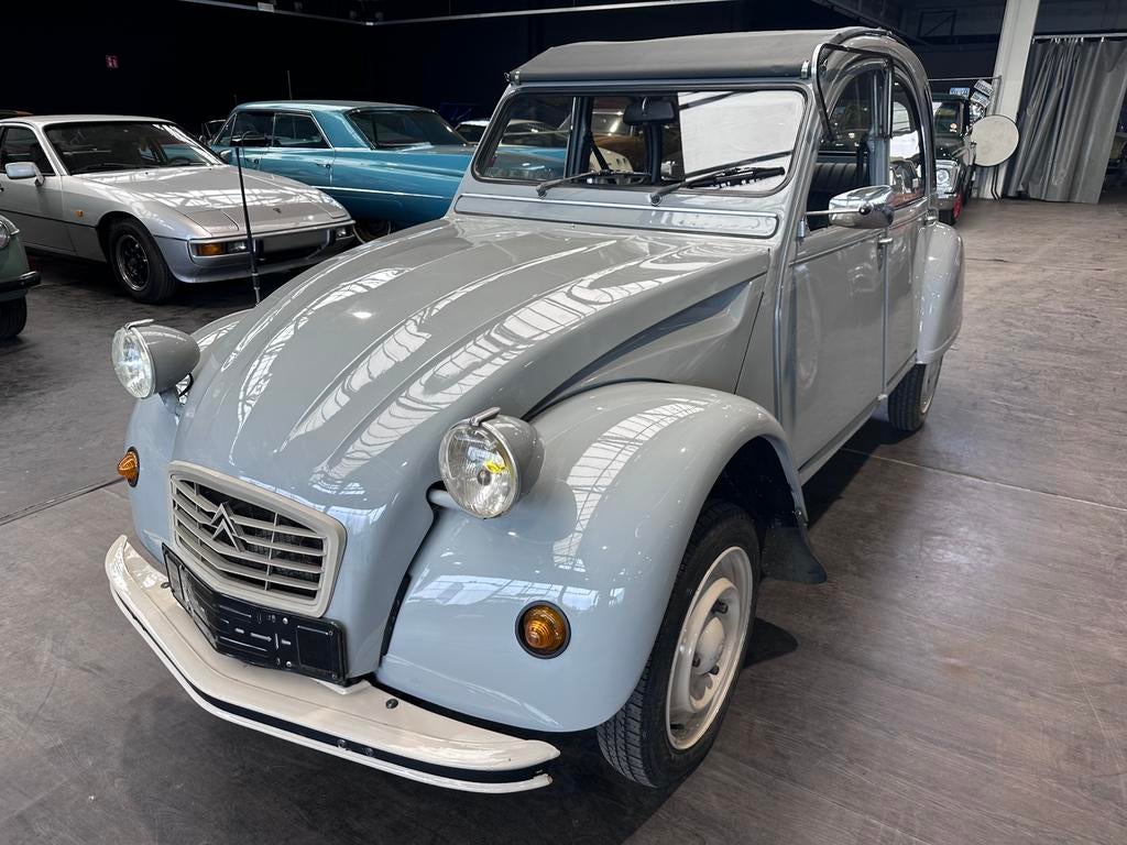 Citroen 2CV6 Special - 1983 - zeer mooie staat !, Auto's, Citroën, Voorwielaandrijving, Bedrijf, Handgeschakeld, Zilver of Grijs