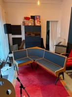 Vintage bankje of hoekmeubel, Huis en Inrichting, Ophalen, Gebruikt, Hout, Vintage / retro