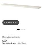 Étagère flottante noire Ikea 3 pièces 190cm, Maison & Meubles, Enlèvement