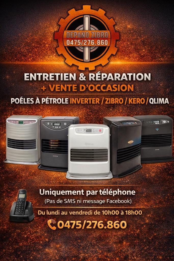 Vente divers poêle à pétrole d’occasion pret a l’emploi, Maison & Meubles, Poêles, Utilisé, Autres types, Autres carburants, Enlèvement