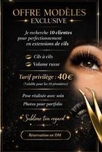 Extensions de cils à domicile, Enlèvement, Neuf