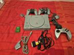 Playstation 1 + 3 controllers + 16 games, Ophalen, Gebruikt, Met 3 controllers of meer, Met games