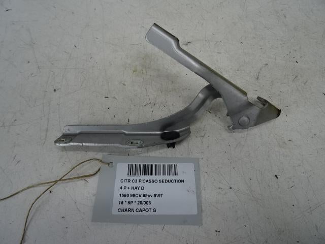 CHARNIERE DE CAPOT GAUCHE C3 Picasso (SH) (9681470380), Citroën, Mevr. I. Hauben, Utilisé, Rue de l'Espoir 34 34
4030  GRIVEGNÉE, BE