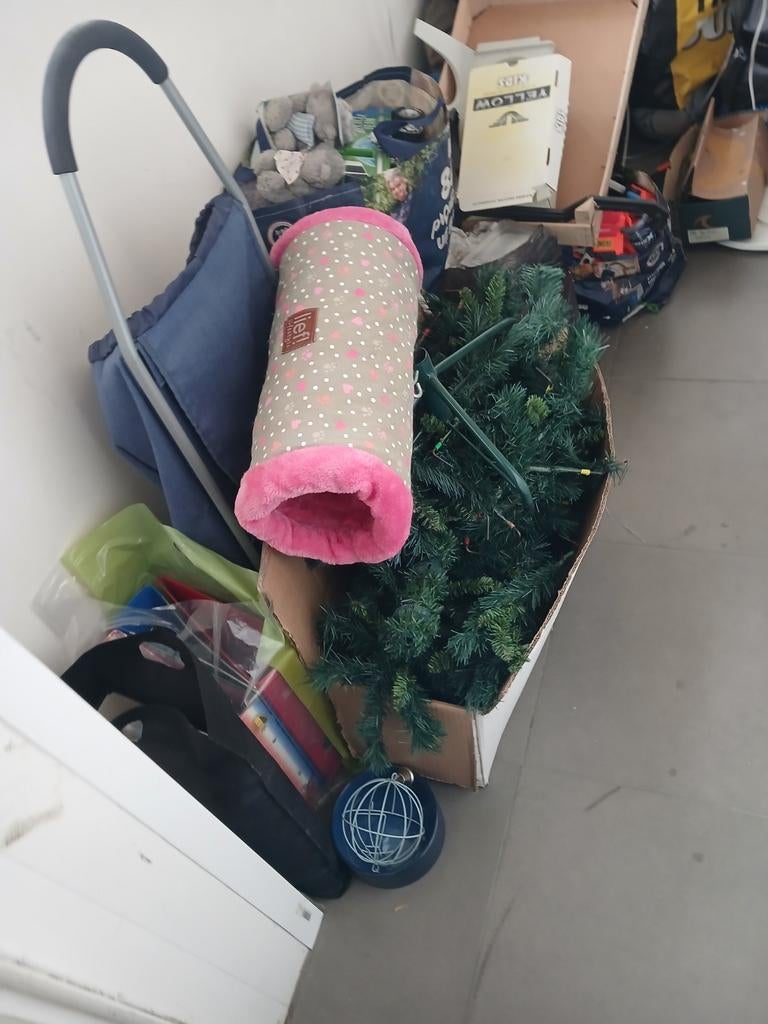 Gratis kerstboom, Ophalen