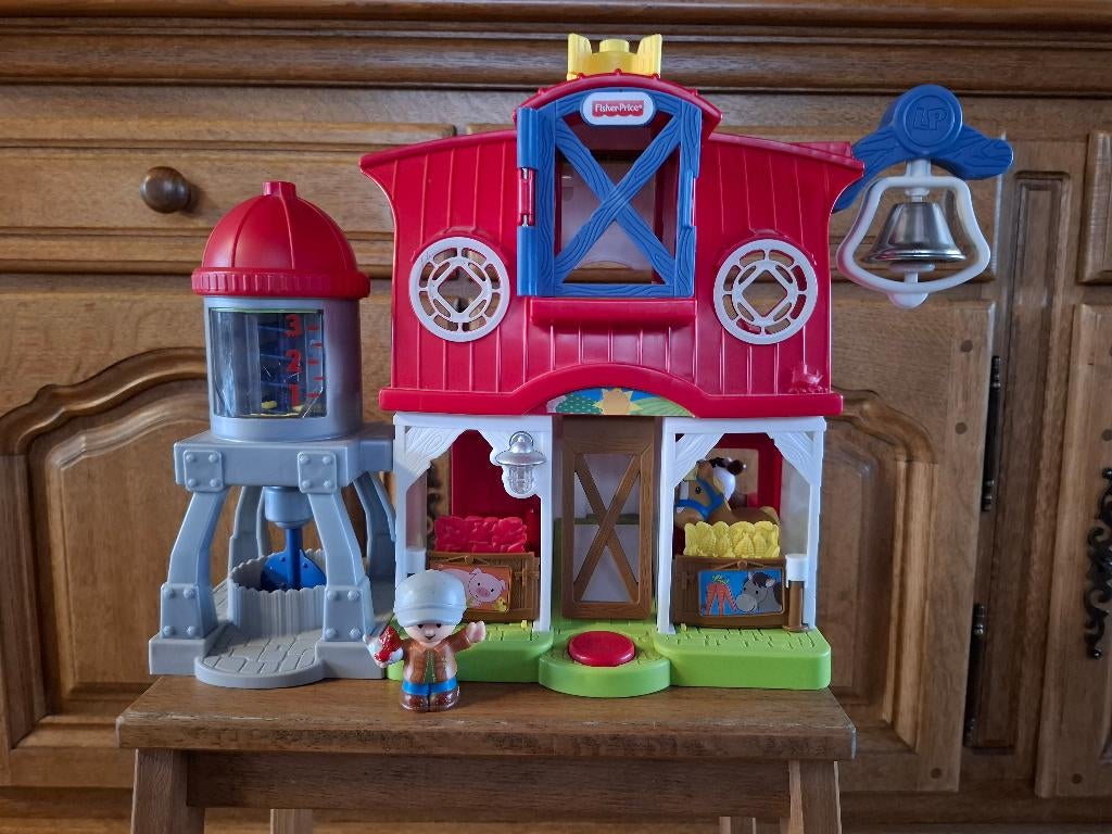 Boerderij Fisher Price, Kinderen en Baby's, Ophalen, Zo goed als nieuw, Speelset, Met licht