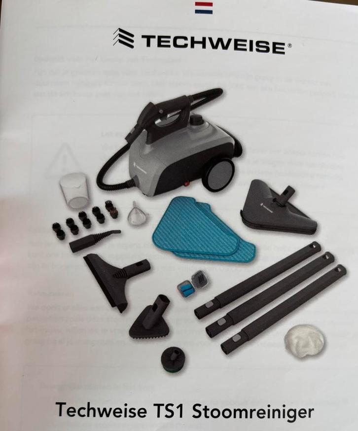 Nettoyeur à vapeur Techweise TS1, Electroménager, Vapeurs, Comme neuf, Nettoyeur à vapeur, Enlèvement