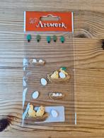 Artoz handmade stickers Pasen lente, Ophalen of Verzenden, Nieuw