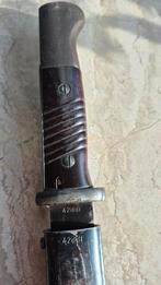 Prachtige duitse K98 bayonet ddl 1942 nummergelijk, Verzamelen, Ophalen of Verzenden