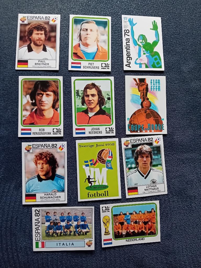 panini stickers World cup Story, Enlèvement ou Envoi, Neuf, Plusieurs autocollants