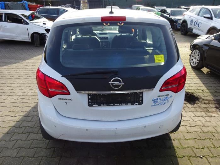 Achterbumper van een Opel Meriva (Z474), Auto-onderdelen, Carrosserie, Bumper, Opel, Gebruikt, 3 maanden garantie, Ophalen of Verzenden