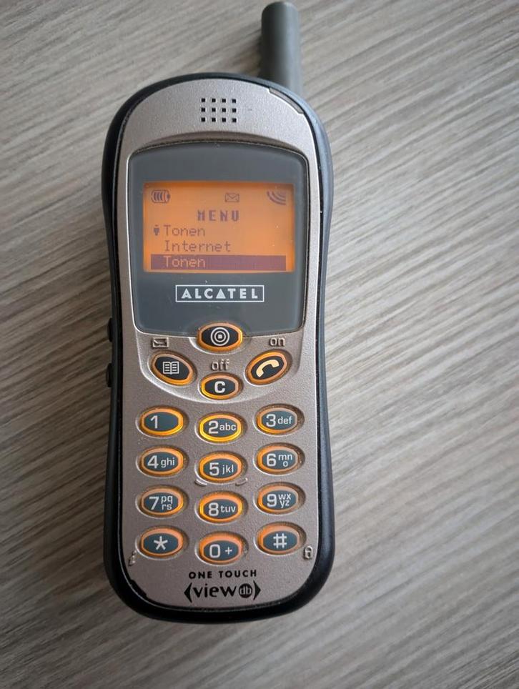Alcatel One Touch View DB @ retro mobiele telefoon, Télécoms, Téléphonie mobile | Marques Autre, Utilisé, Enlèvement ou Envoi