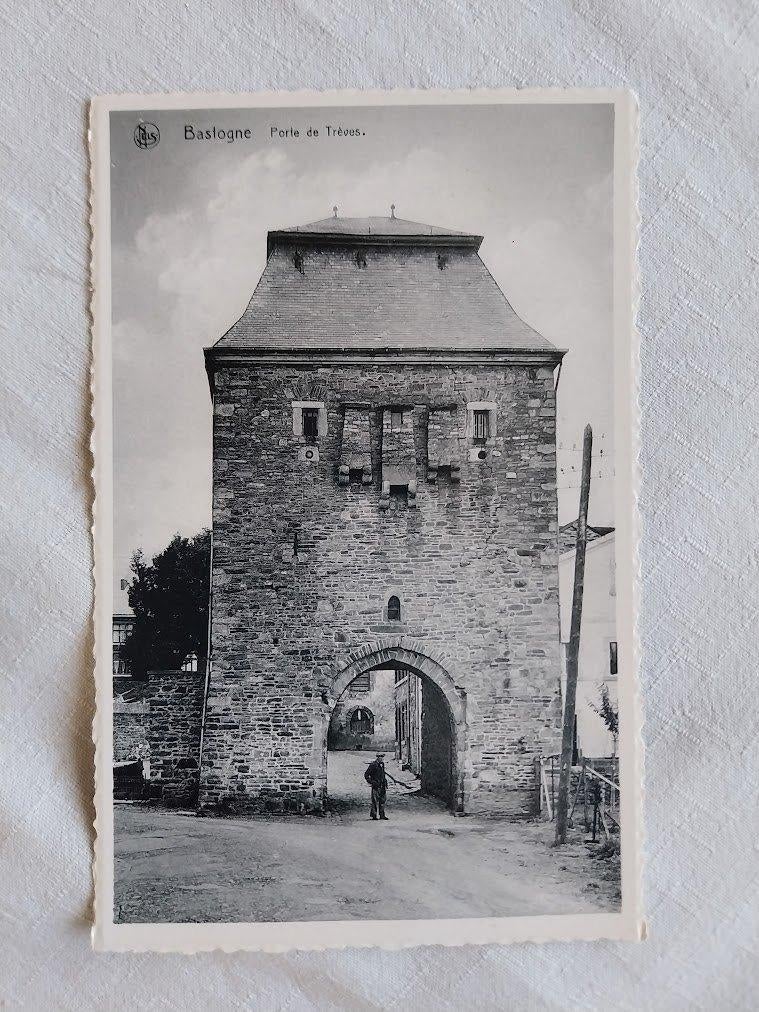 carte postale ancienne « Bastogne », Enlèvement ou Envoi, 1940 à 1960, Non affranchie, Luxembourg
