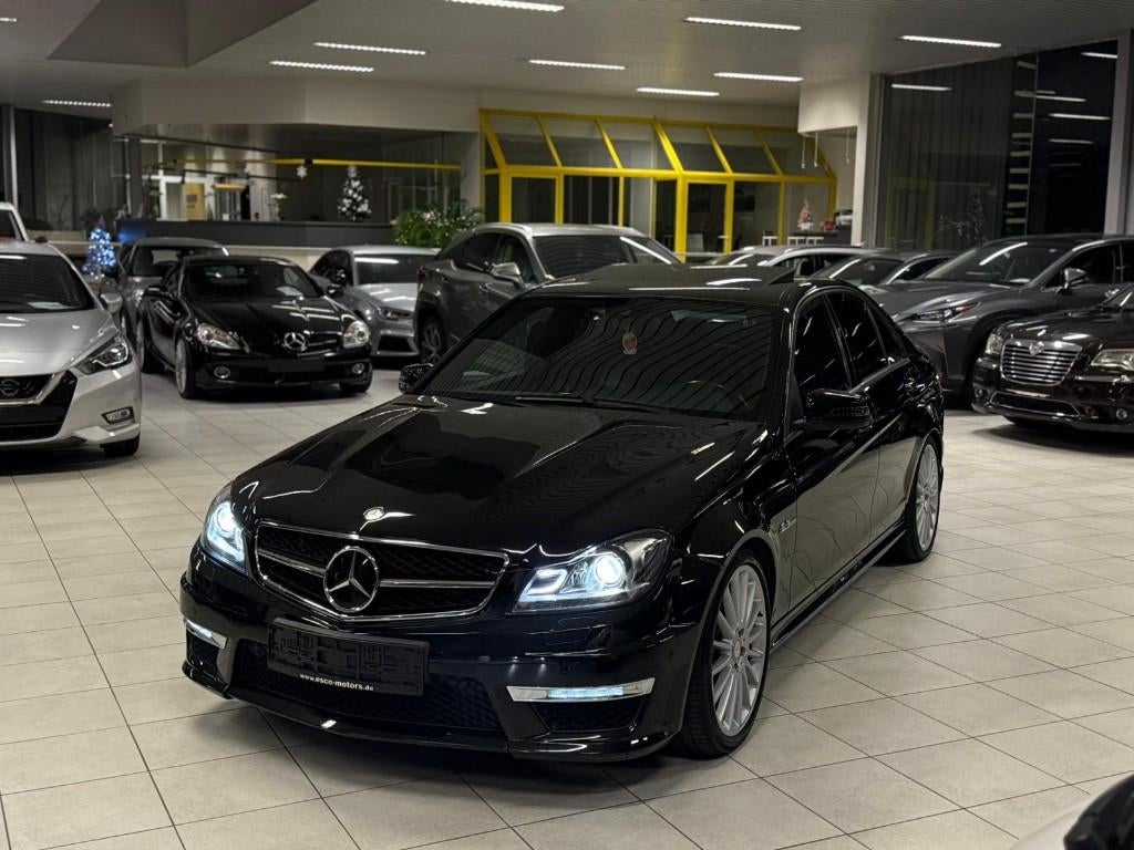 Mercedes-Benz C63 AMG 6.3 Atmosferische Année 2012,90.000km, Autos, Cuir, Achat, Entreprise, 5 portes