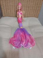 Barbie zeemeermin, Kinderen en Baby's, Ophalen of Verzenden, Zo goed als nieuw, Barbie