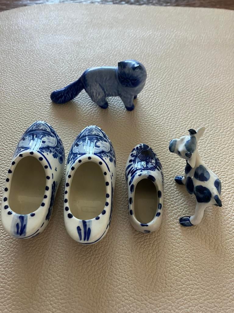 Keramiek Delft kat, Antiek en Kunst, Ophalen of Verzenden