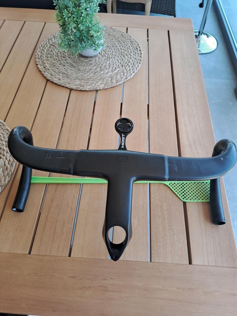 Volant Talon en carbone ultra léger mm 400x120 pour vélo de, Enlèvement