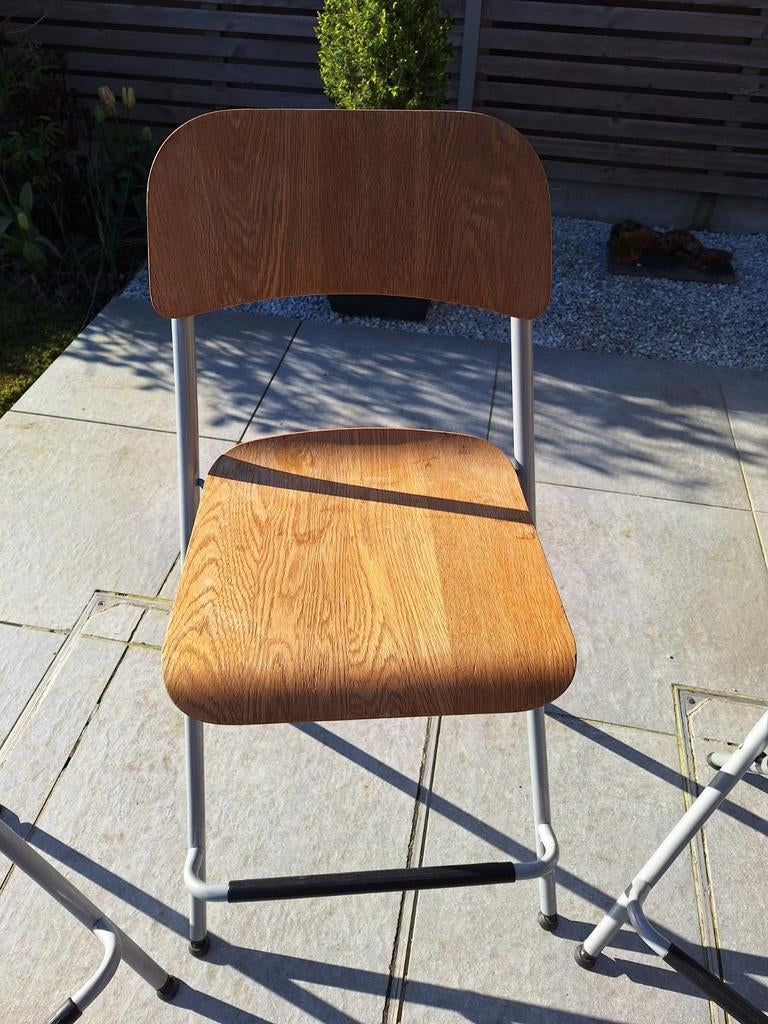 Twee bar- of keukenstoelen Ikea., Tuin en Terras, Ophalen