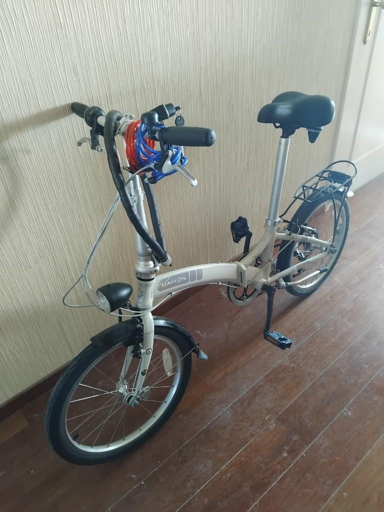 Vouwfiets merk dagon ROO, Fietsen en Brommers, Fietsen | Vouwfietsen, Ophalen, Gebruikt