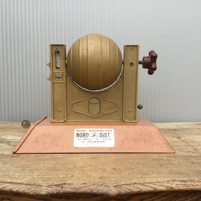 Oud Frans gokspel Tol Boule, Ophalen, Gebruikt