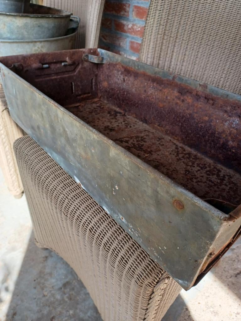 zinken bak, Antiek en Kunst, Curiosa en Brocante, Ophalen