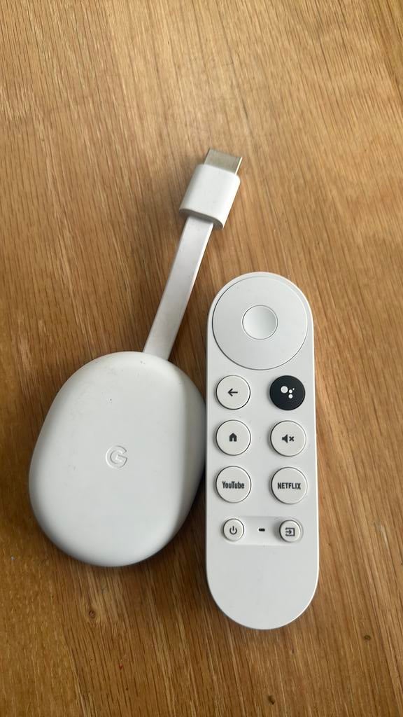 Chromecast met controller (ongebruikt), Audio, Tv en Foto, Mediaspelers, Ophalen, Zo goed als nieuw